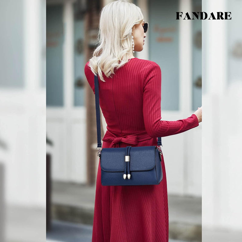 FANDARE Elegant Umhängetasche Damen Schultertasche Frauen Crossbody Bag Damentasche Schulterriemen F