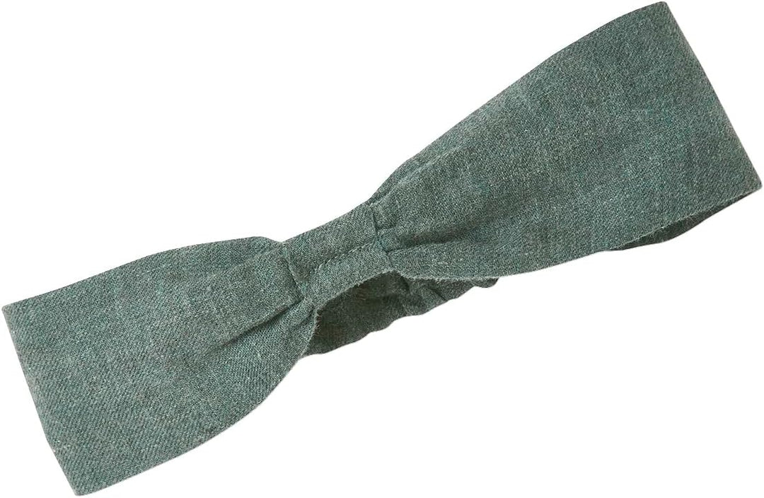 Vertbaudet Mädchen Baby-Set: Bluse gesmokt & Haarband 62 Grün, 62 Grün