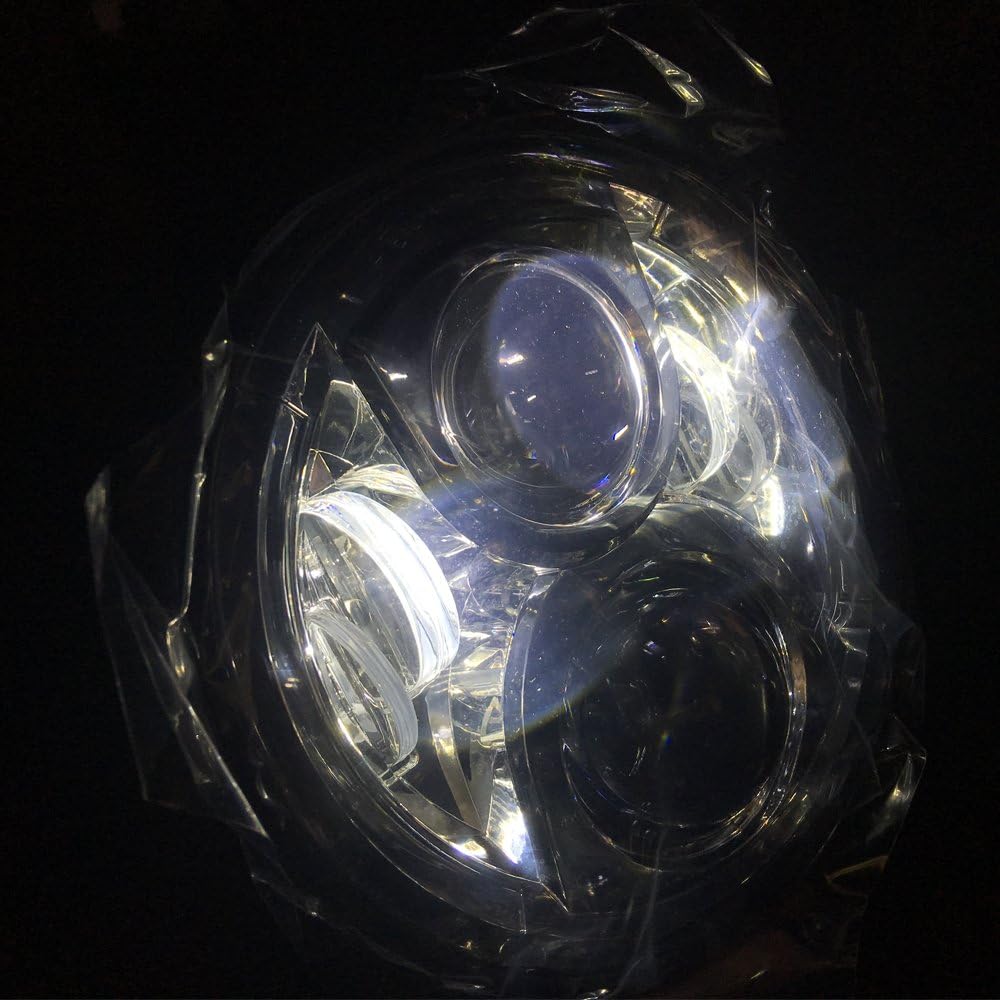 SXMA 50W 7 "Zoll-runde LED-Scheinwerfer-Birnen-Lampe mit hallo/Lo-Strahl für Wrangler JK TJ LJ LKWs