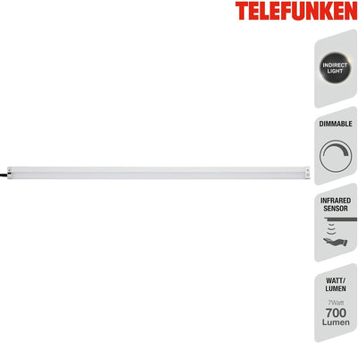 TELEFUNKEN - Led Unterbauleuchte Dimmbar, 80 Cm, Küche, Led Leiste Küchenschrank, Werkstattlampe, In