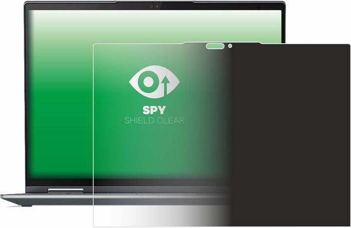 upscreen Anti-Spy Blickschutzfolie für Lenovo ThinkPad X1 Yoga Gen 7 Made in Germany, Privacy Displa