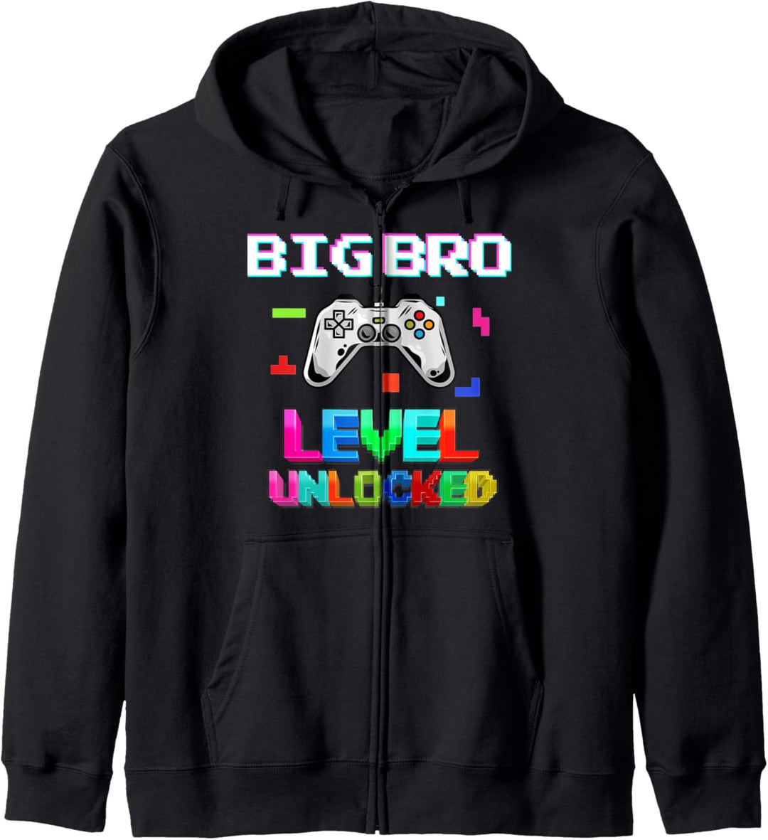 New Big Brother Level Unlocked Funny Big Bro Kapuzenjacke