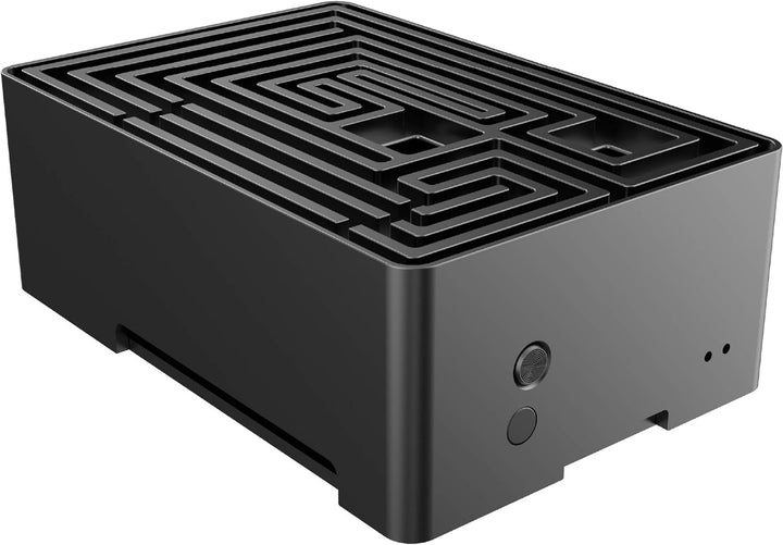 Akasa Maze Raspberry Pi 4 Gehäuse, lüfterloses Gehäuse für Raspberry Pi 4 Modell B, Verdeckter Micro