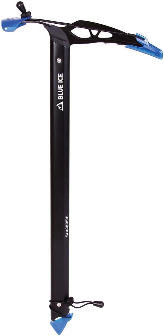 Blue Ice Blackbird Eispickel, Black, 49cm Schwarz 49cm, Schwarz 49cm