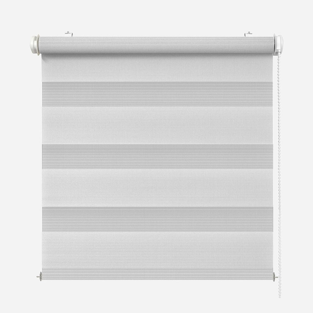 Rikmani Doppelrollo Fensterrollo ARD Duo-Rollo Klemmfixierung Zebrarollo Seitenzugrollo ohne Bohren,