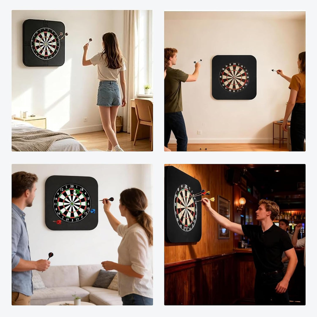 Dartscheibe Schutzring - Dart Surround Wandschutz für Dartboard - Surround Dartscheibe stossfest - D