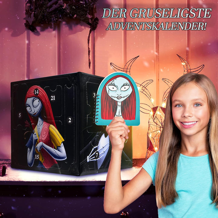 Disney The Nightmare Before Christmas Adventskalender 2025 Frauen Teenager Weihnachtskalender Countd
