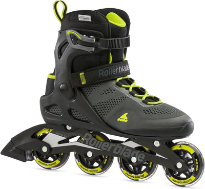 Rollerblade Herren Macroblade 80 44 black-lime (07100600-1A1), 44 black-lime (07100600-1A1)