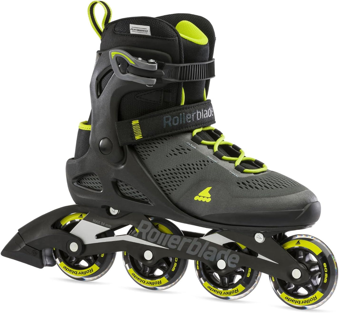 Rollerblade Macroblade 80 Inlineskate Black/Lime 260