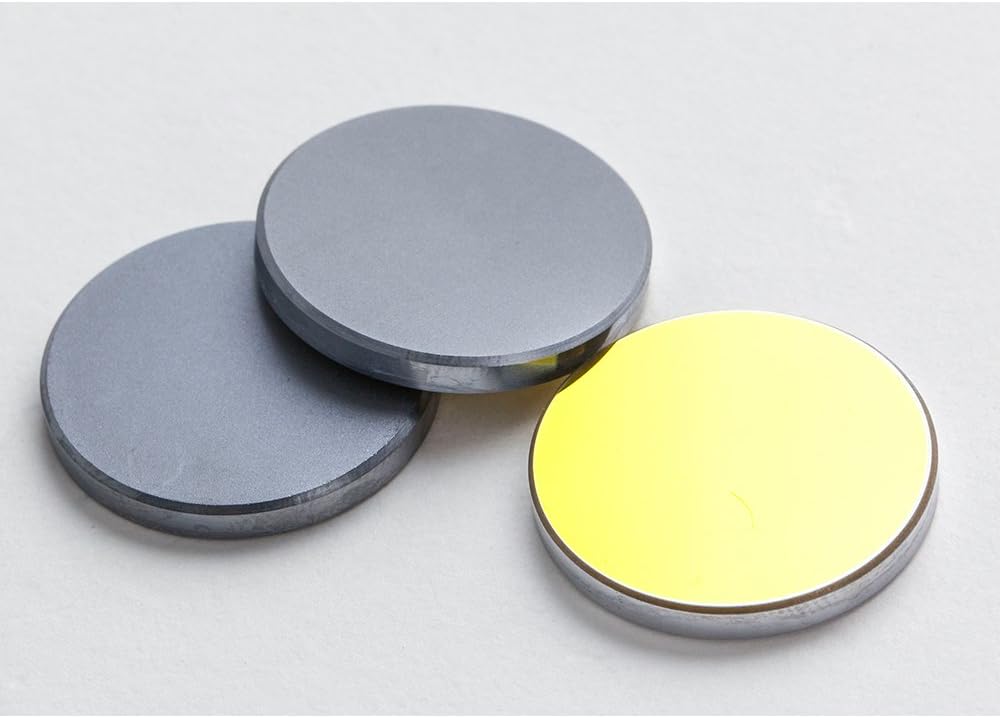 Cloudray Si Reflective Lens CO2 Laser Lens Si Reflektierende Linse Si Mirror Coated Gold Si Mirror C