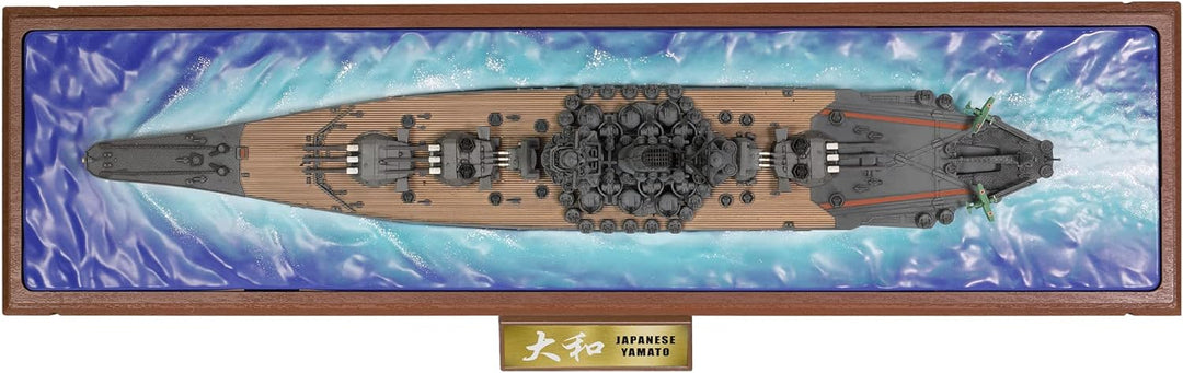 Forces Of Valor 1:700 JPN Schlachtschiff Yamato 1945 - Standmodell, Modellbau, Diorama Modell, Milit
