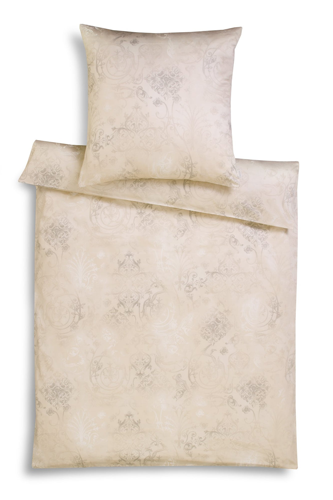 Estella | Bettwäsche Gregorio | Mako-Interlock-Jersey | 155x200 + 80x80 | sand | hautsympathisch und