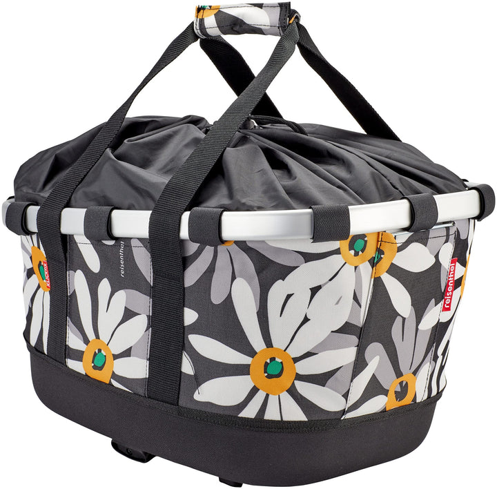 KlickFix Unisex – Erwachsene Bikebasket Gt Fahrradkorb Masse: 33 x 27 x 42 cm Margarite, Masse: 33 x