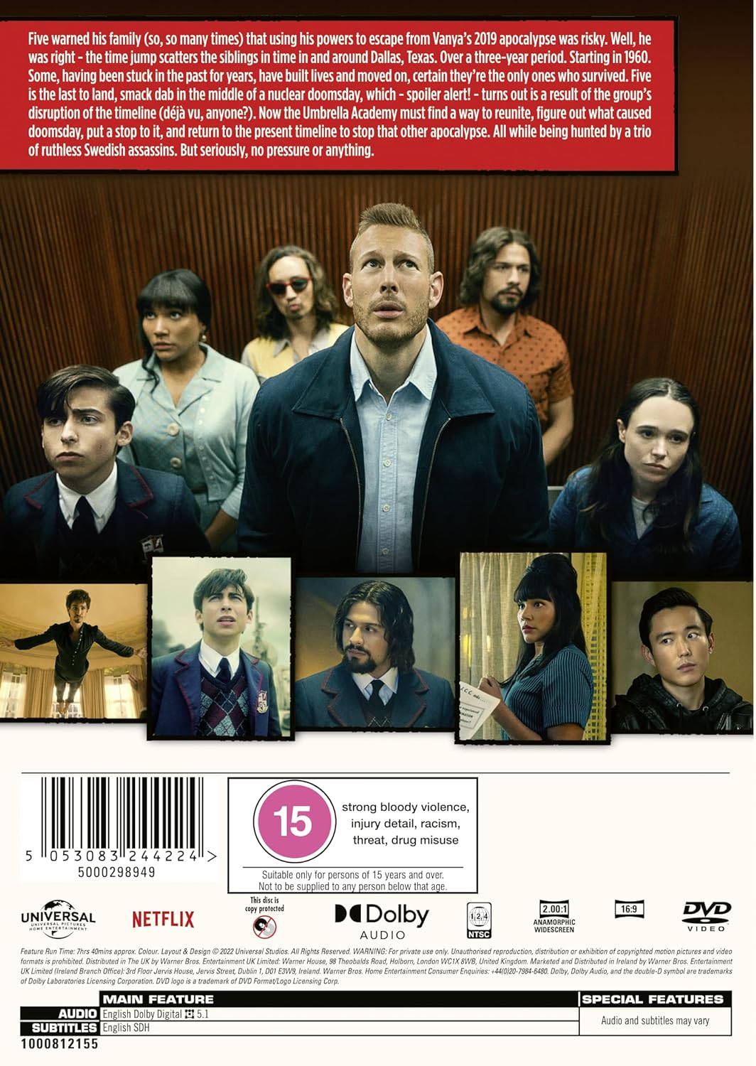 The Umbrella Academy [3DVD] (IMPORT) (Keine deutsche Version), DVD