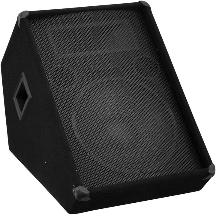 OMNITRONIC M-1230 Monitorbox 600W | 2-Wege-Bühnenmonitor mit 12" Tieftöner und 600 W Leistung
