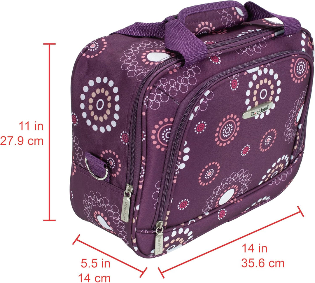 Rockland Modisches Softside-Gepäck-Set, Violett/Perle, Einheitsgrösse, Fashion Softside Gepäck-Set E