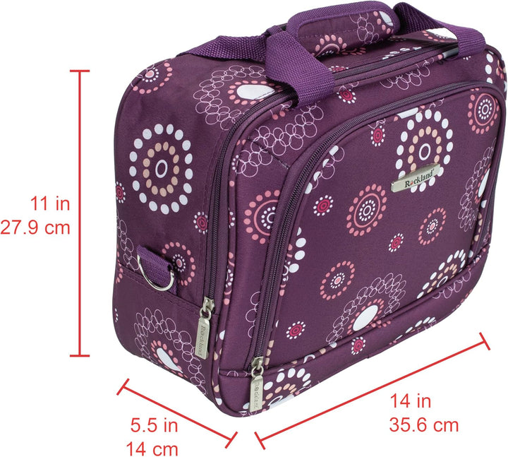 Rockland Modisches Softside-Gepäck-Set, Violett/Perle, Einheitsgrösse, Fashion Softside Gepäck-Set E