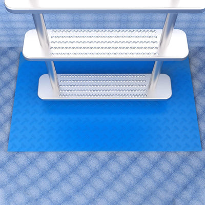 90x40CM Schwimmbadleitermatte,Gross Pool schutzmatte,Anti Rutsch Leitermatte für Schwimmbäder,Schutz