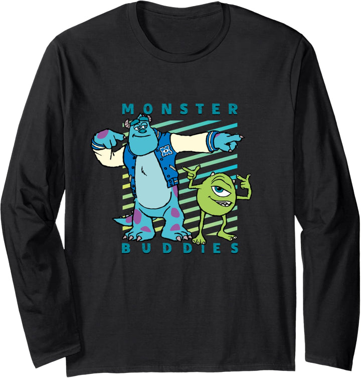 Disney PIXAR Sulley and Mike Wazowski Monster Buddies Langarmshirt