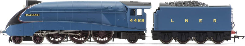 Hornby R3395TTS LNER Class A4 „Mallard“ Nr. 4468 (mit Klang) Auto Zubehör-Scenic Materialien, Blau,