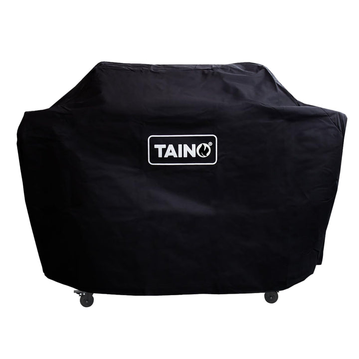 TAINO Abdeckhaube 3 Brenner Platinum Black 3+1 Abdeckung Wetterschutz Schutz-Plane 600D Oxford Geweb