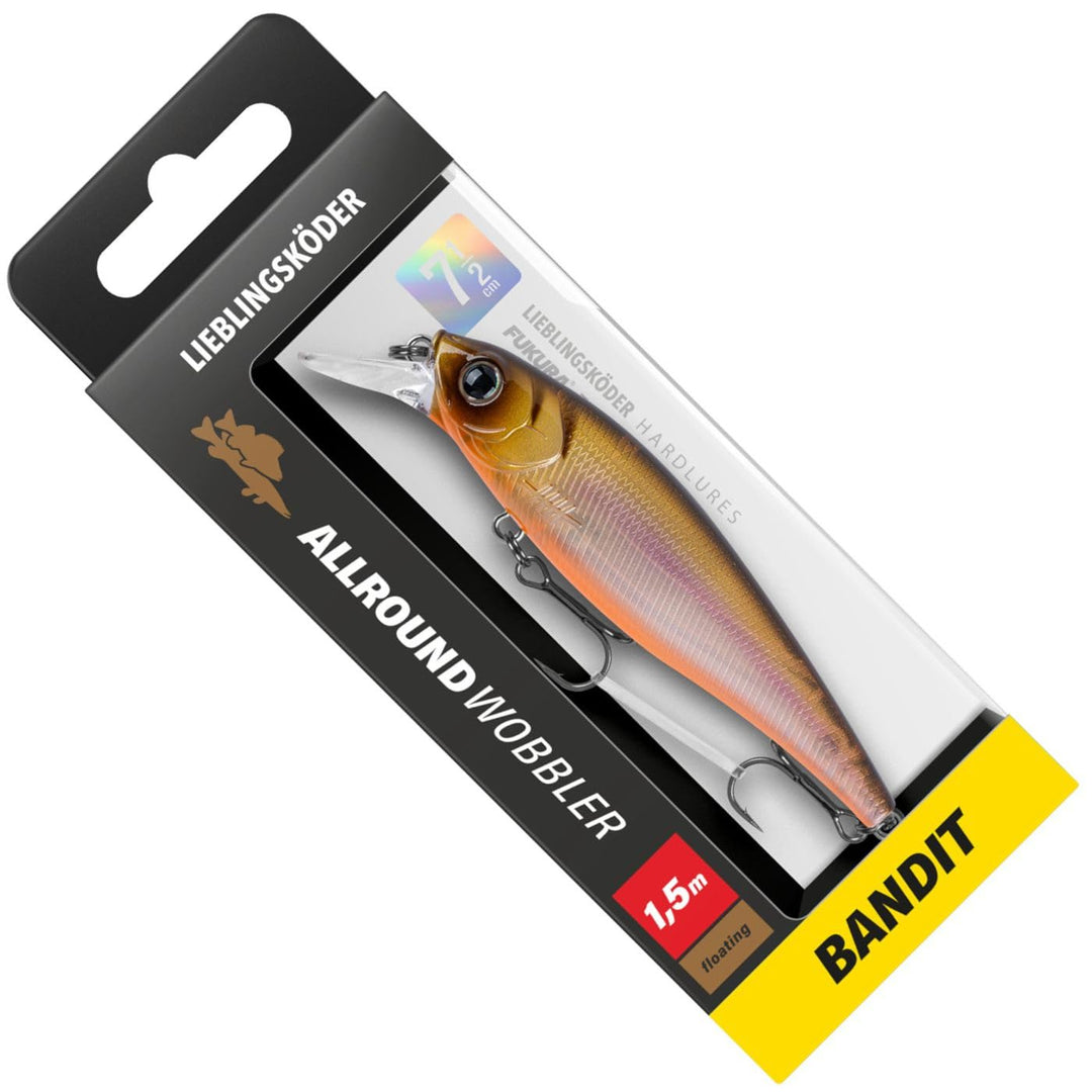Lieblingsköder Allroundwobbler 7,5cm 9,4g - Wobbler Bandit, Bandit