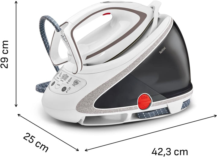 Tefal Dampfbügelstation Pro Express Ultimate GV9567 | 7,7 Bar | 155 g/Min. Kontinuierlicher Dampf |5