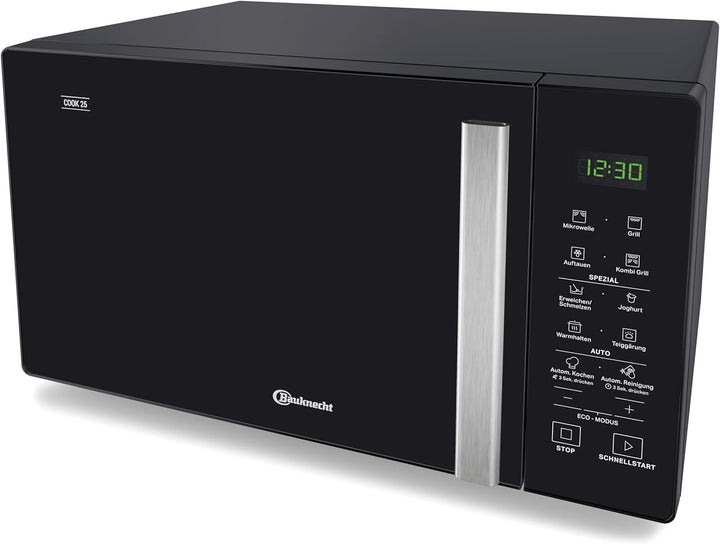 Bauknecht Mikrowelle MW 253 SM2 / Grill/Schmelzen/Joghurtfunktion/Teigfunktion/AutoClean / 25 Liter