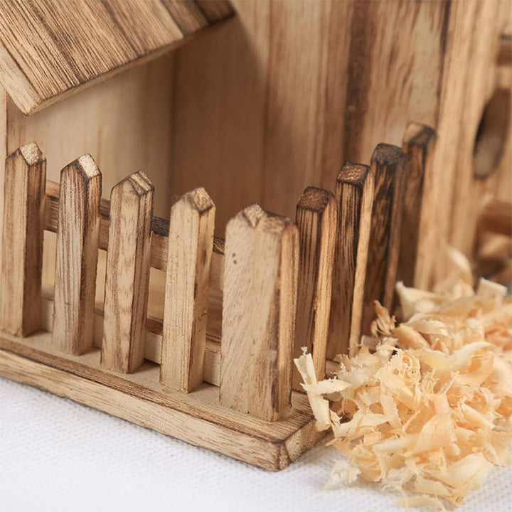 Nistkasten Meise Bausatz, Vogelhaus Wetterfest aus Holz, Nistkasten Wellensittich, Vogelhäuschen Bla