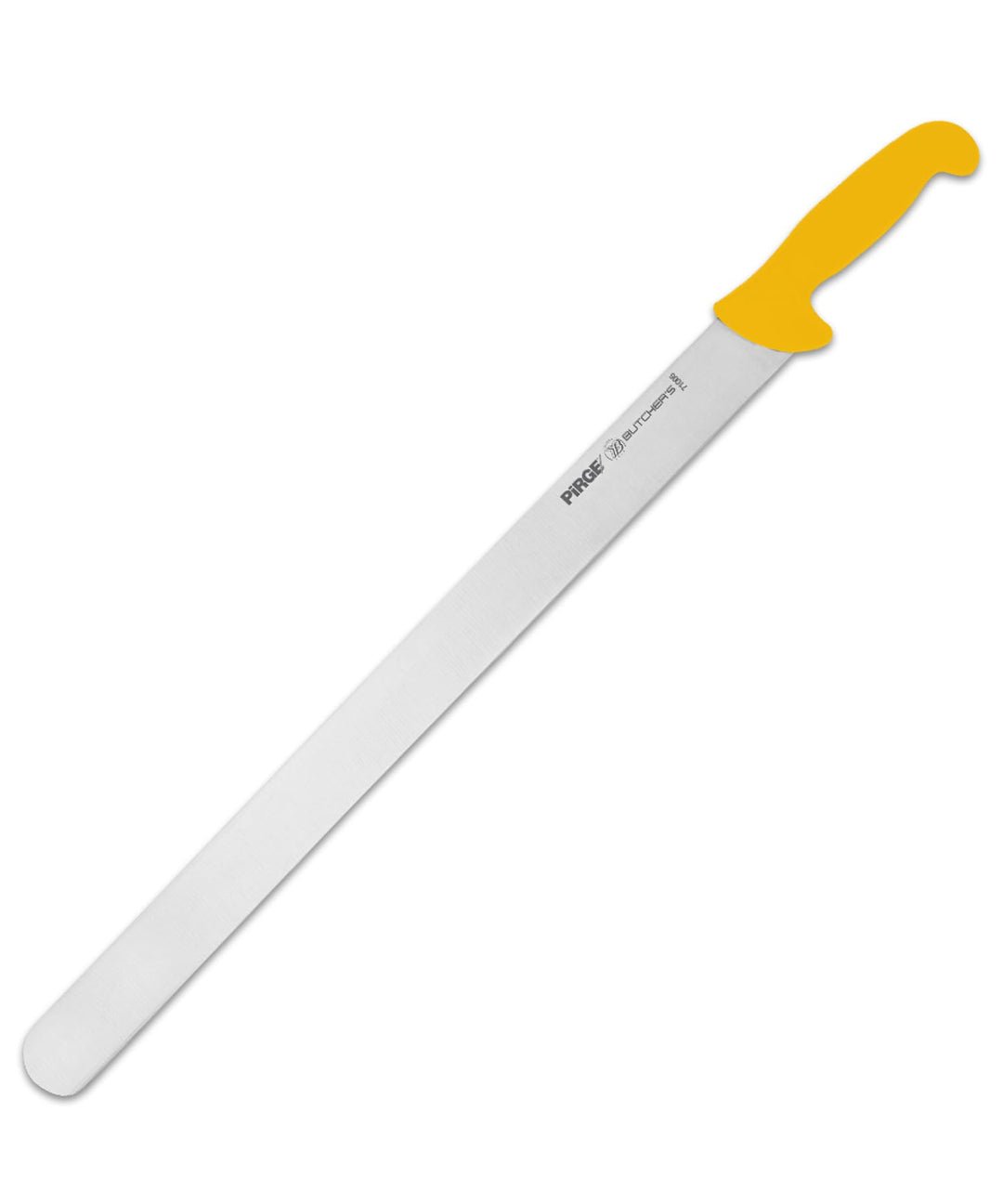 Pirge Butcher's Dönermesser 50 cm Gelb - Aufschnittmesser - Schärfstes Döner Langmesser - Schneideme