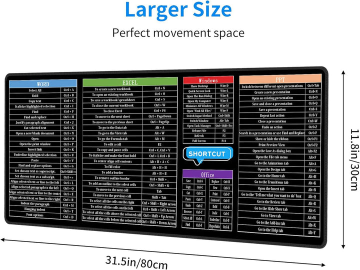 Computer Office Power Point Excel Word Kurzschnitt-Tastenkombinationen Tasten Gaming-Tastatur Mauspa