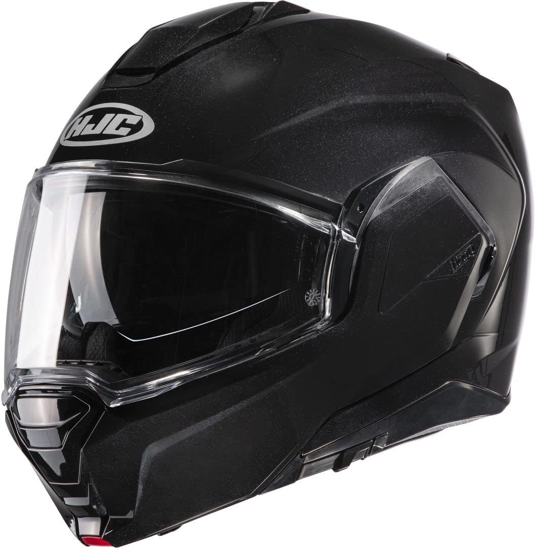 HJC - Motorradhelm - HJC i100 Schwarz Metal / Metal Black, L