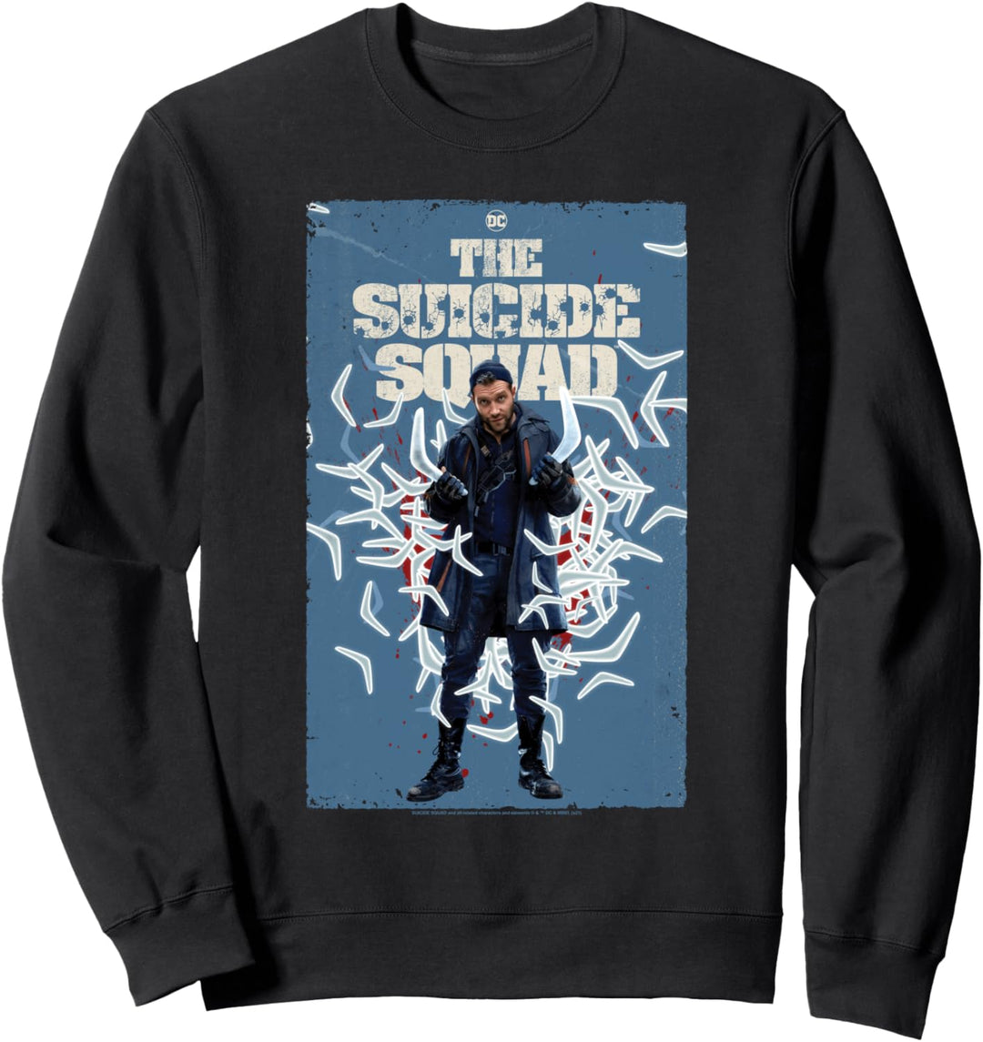 The Suicide Squad Captain Boomerang Poster Sweatshirt
