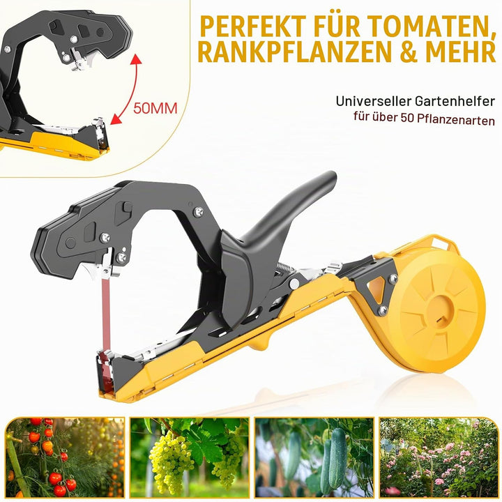 SWANSOFT B13 Pflanzenbindemaschine, 50mm Bindezange für Pflanzen Profi, Bindemaschine Pflanzen für T