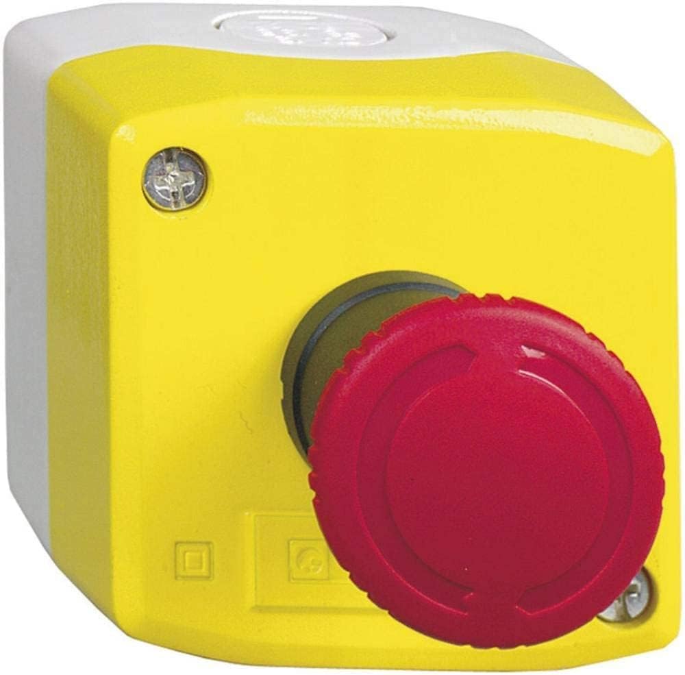 Schneider Electric Electric Harmony XALK178G Pilztaster im Gehaeuse 120 V/AC 6A 2 Oeffner, 1 Schlies