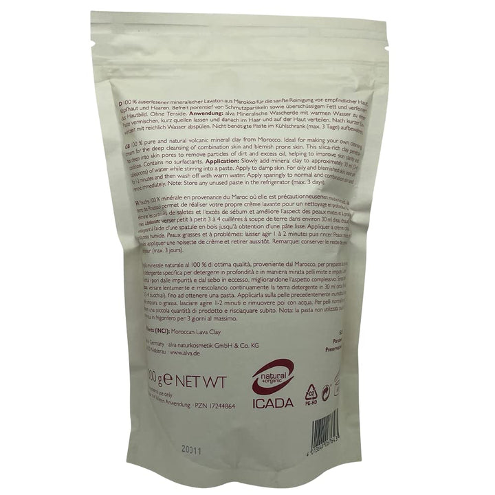 Alva Rhassoul 6762 Mineralische Wascherde (Powder) 2500 g