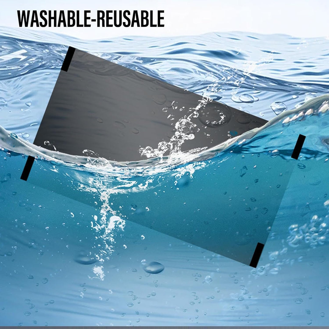 Computer-Datenschutz-Bildschirmfilter, 27 Zoll 16:9 PET, Magnetisch, Abnehmbar, Blendfrei, Blaues Li