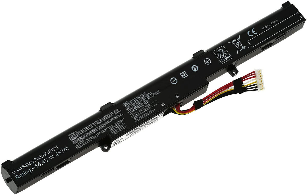 Akku für Laptop Asus ROG GL553VD-FY072T / ROG GL553VD-FY124T, 14,4V, Li-Ion