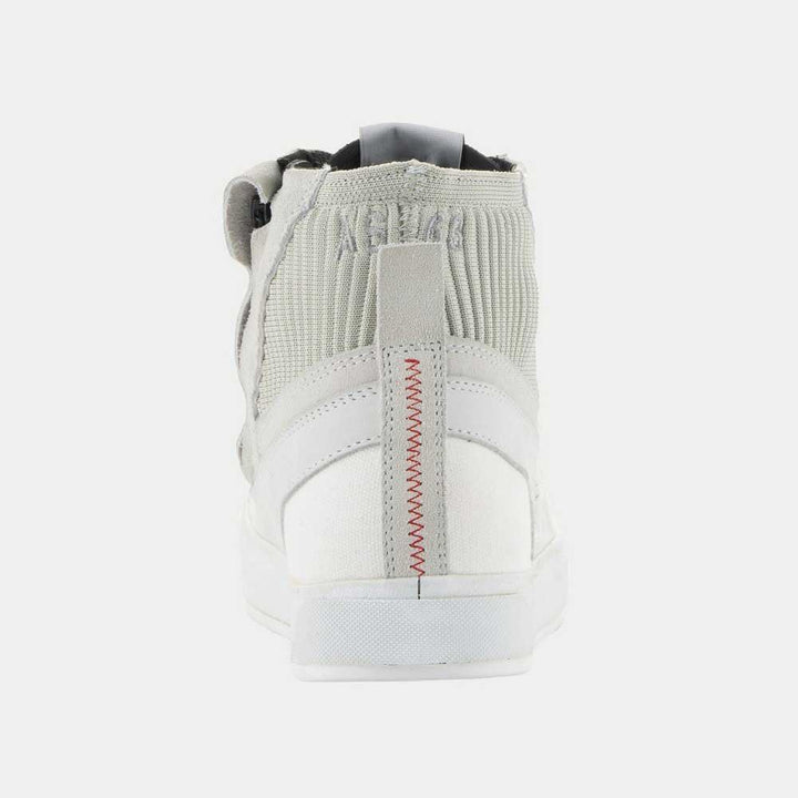 Alpinestars Stated Motorrad Schuhe, weiss/grau, 12.5 (46) Weiss Grau 46 EU, Weiss Grau 46 EU