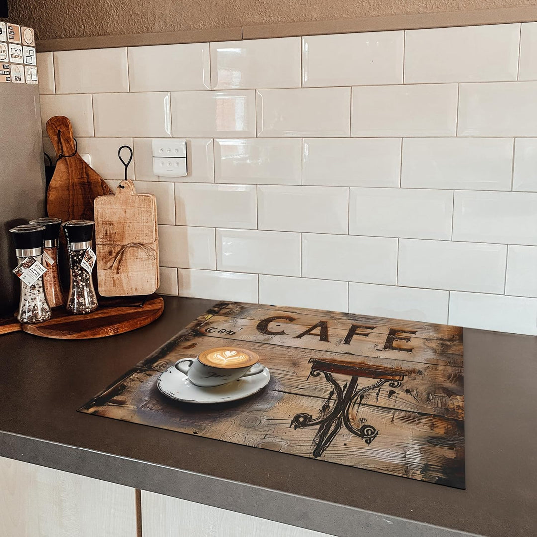 KitchenYeah© Herdabdeckplatte Einteilig Herdabdeckung Abdeckplatte für Ceranfeld Abdeckung Induktion