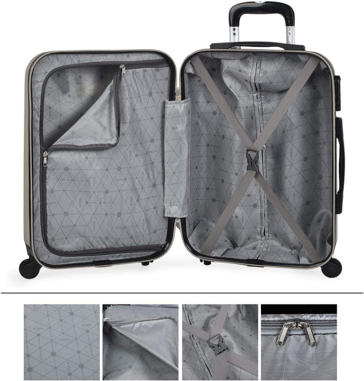 ITACA - Gepäck-Sets, Reisekoffer, Reisekoffer Set, Kofferset, Hartschalenkoffer, Trolley-Set, Luggag
