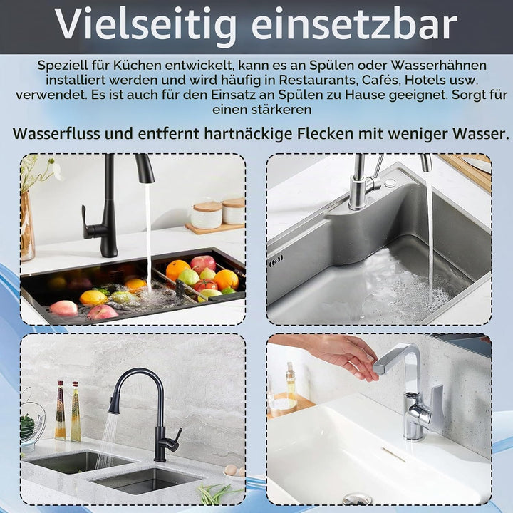 Profi Gastro Handbrause, wasserhahn küche aufsatz 1/2" Standard-AG Spülbrause aus Messing Gastronomi