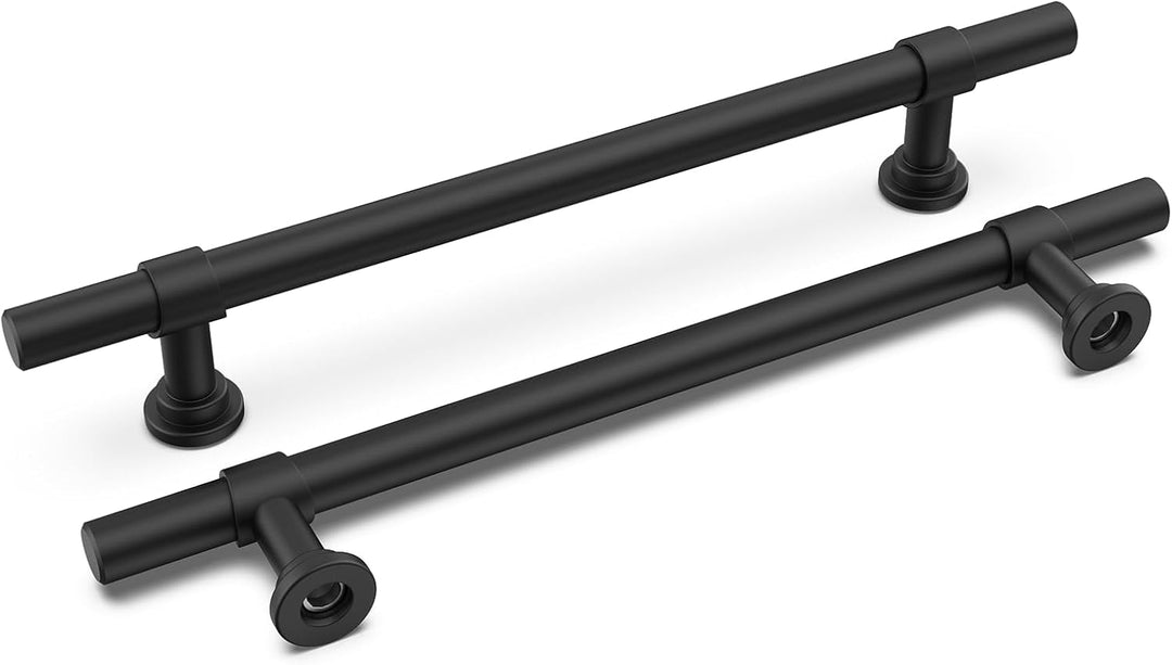 LONTAN 20 Stück Griffe für Küchenschränke Schwarz Griffe Küchengriffe 160mm lochabstand Schrankgriff