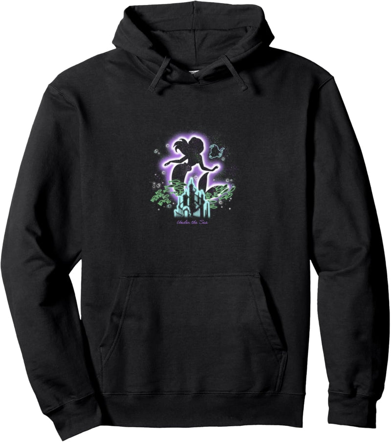 Disney The Little Mermaid Ariel Under The Sea Glow Pullover Hoodie