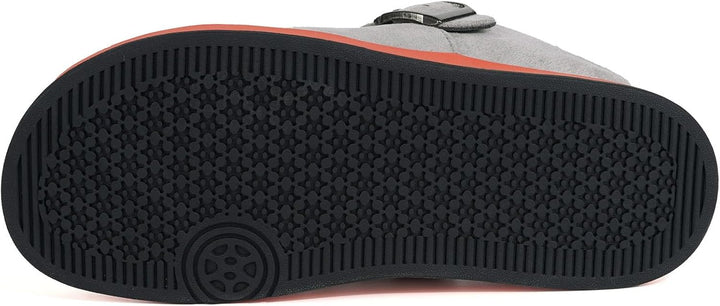 Sisttke Hausschuhe Herren Damen Lined Clogs Wildleder Flauschige Gefüttert Pantoffeln Wärme Slipper