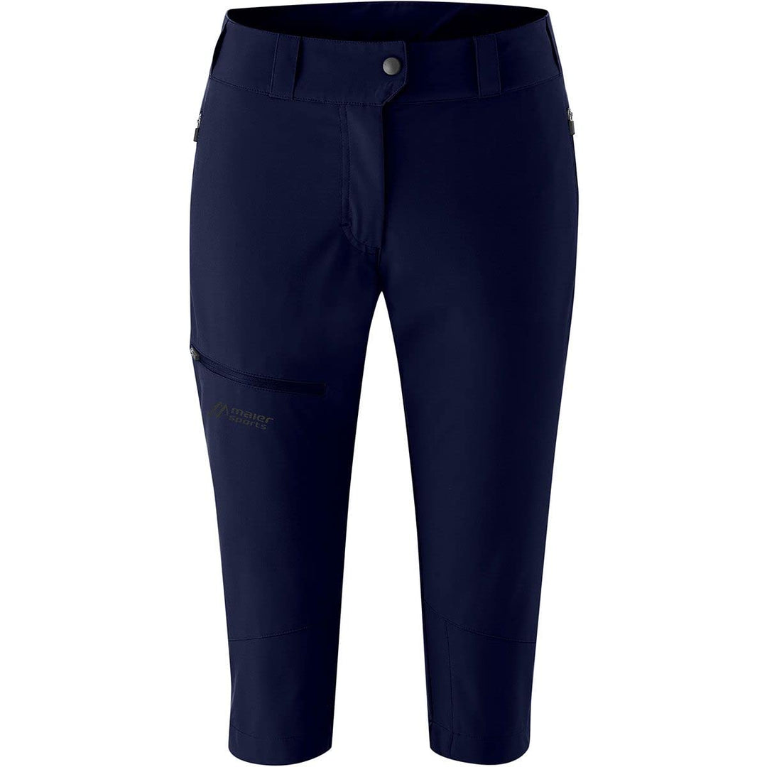 Maier Sports Damen Bermudas Latit Capri W 36 Blau, 36 Blau