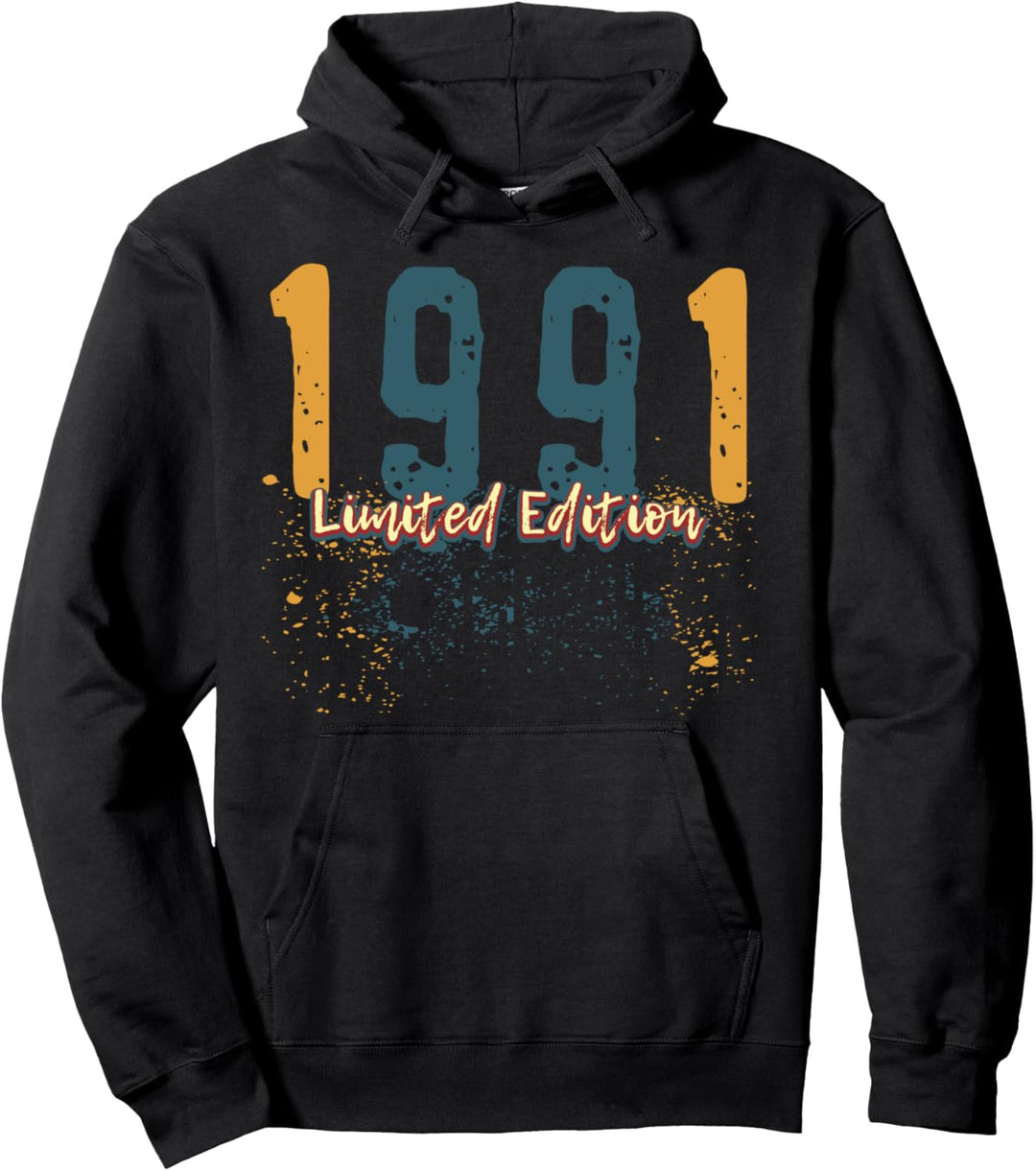 33. Geburtstag Mann Frau 33 Jahre 1991 Deko Lustig Geschenk Pullover Hoodie
