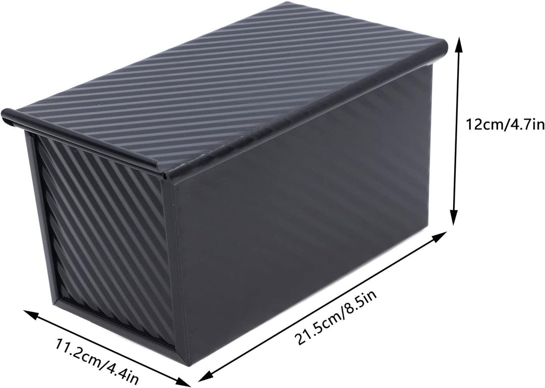 Brotbackformen mit Deckel Toastbrot Backform, Toast Brot Backform 2,2 Lb Teigkapazität Rechteckige L