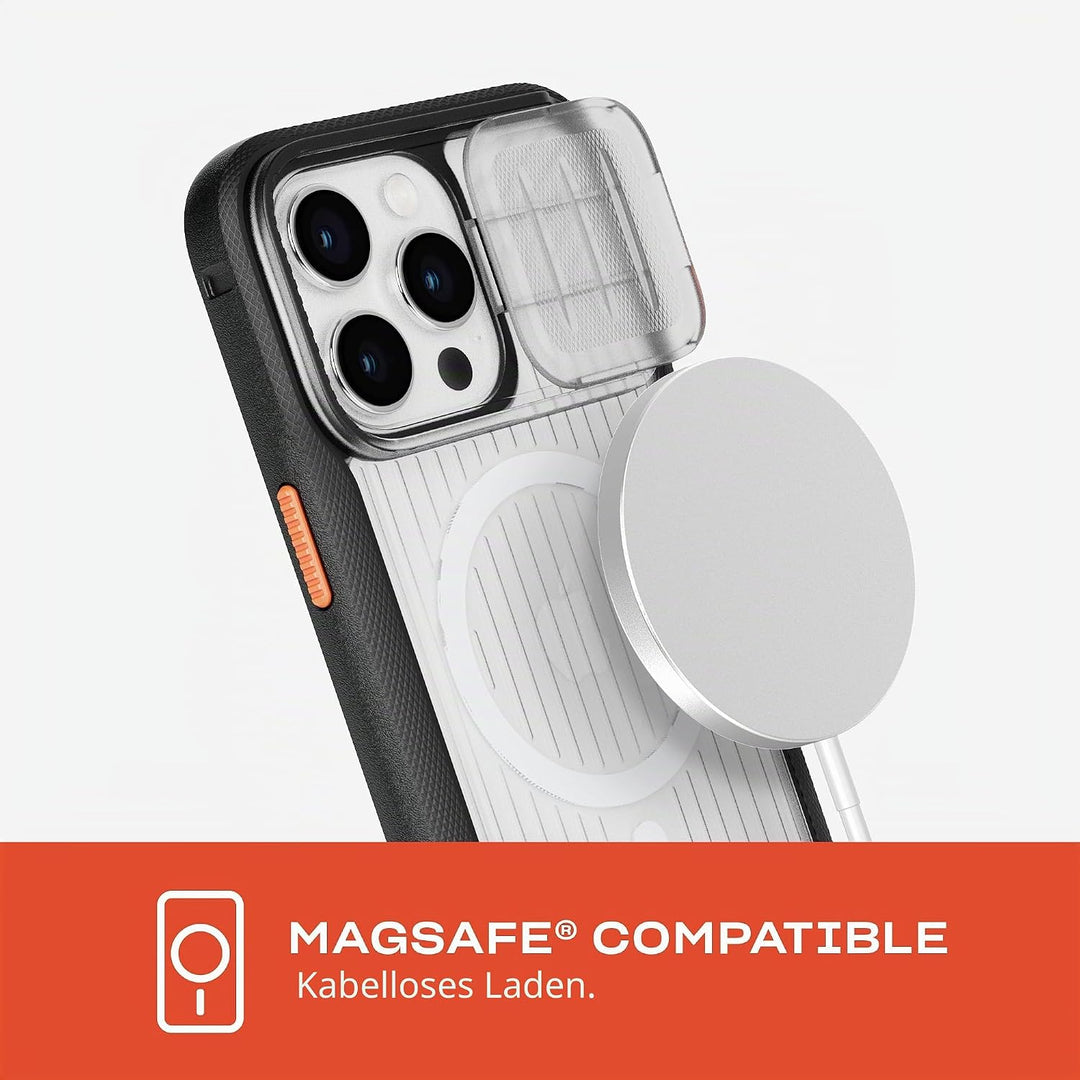 Tech21 Evo Max Hülle für iPhone 15 Pro Max - Kompatibel mit MagSafe - Aufprallschutz Hülle - Schlüss