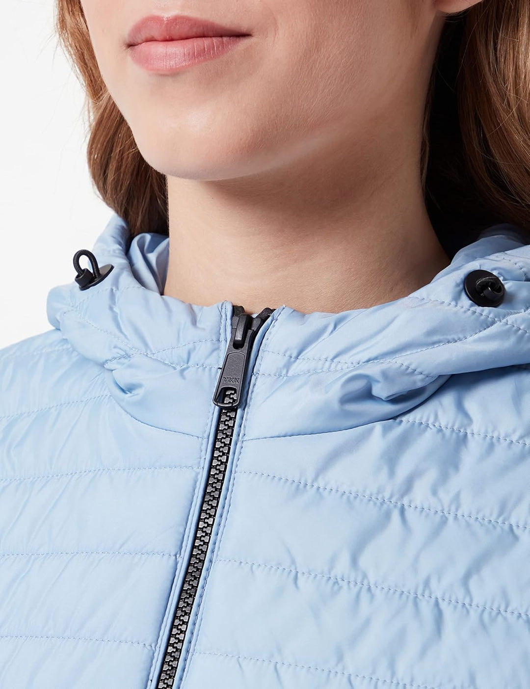 Geox Damen W Ascythia Jacket 38 Dusty Blue, 38 Dusty Blue